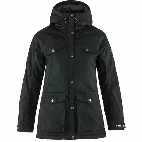 Fjällräven Women Vidda Pro Trekking Jacket Black PH359390 Philippines